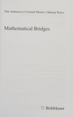 Mathematical Bridges
