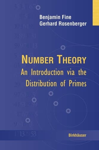 Number Theory An Introduction via the Distribution of Primes
