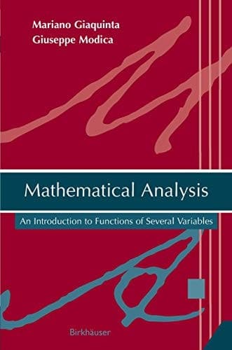 Mathematical Analysis An Introduction to Functions of Several Variables