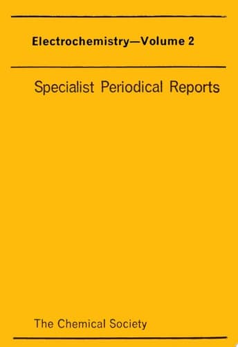 Electrochemistry A Review of Literature Publishing During ...