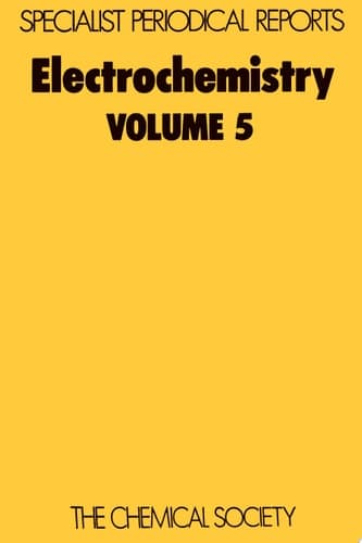 Electrochemistry Vol 5