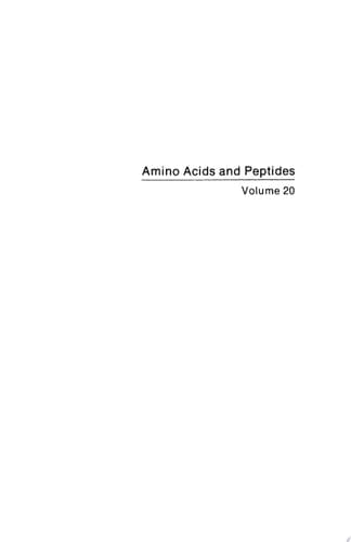 Amino Acids and Peptides Volume 20