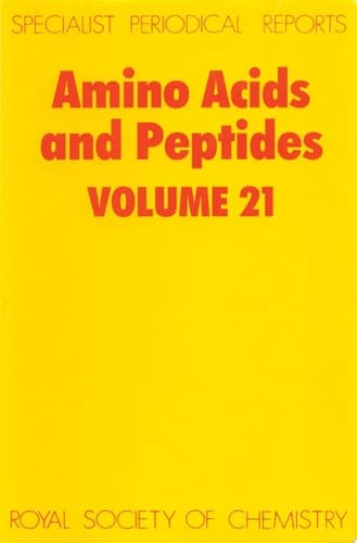 Amino Acids and Peptides Volume 21