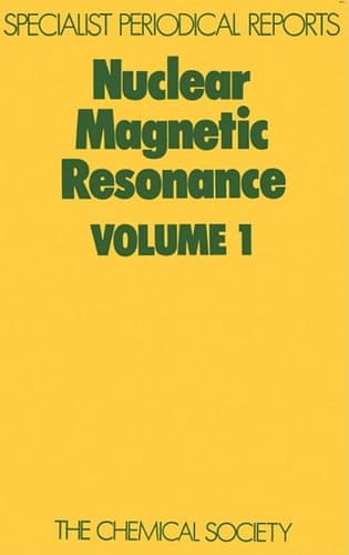 Nuclear Magnetic Resonance A review of recent published literature up to June 1971. Volume 01