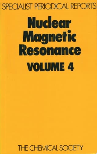 Nuclear Magnetic Resonance Volume 4