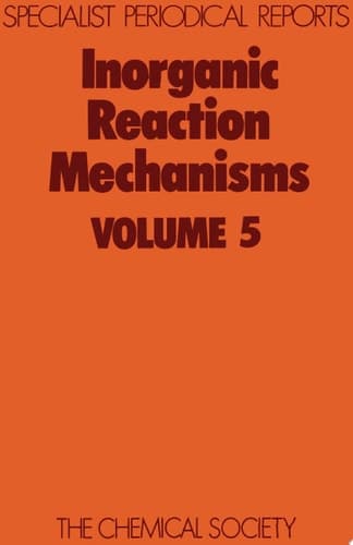 Inorganic Reaction Mechanisms A Review of the Literature Published Between January 1975 and June 1976