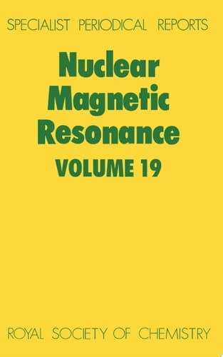 Nuclear Magnetic Resonance Volume 19
