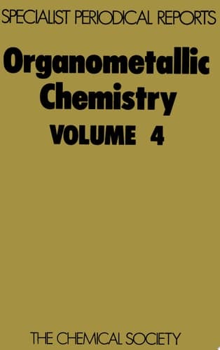 Organometallic Chemistry Volume 4