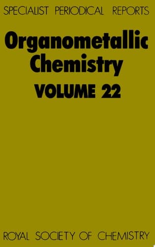 Organometallic Chemistry Volume 22