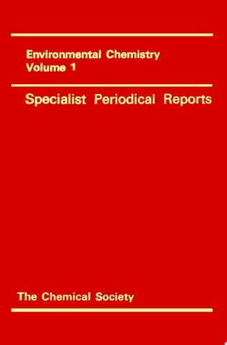 Environmental Chemistry Volume 1