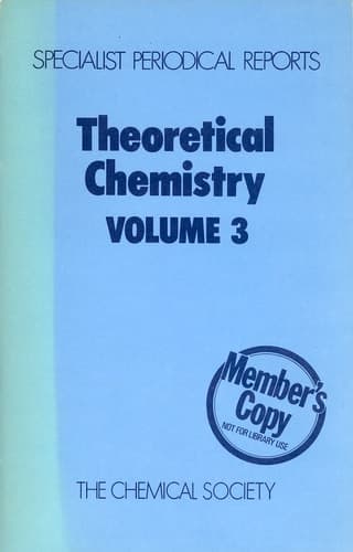 Theoretical Chemistry: Volume 2