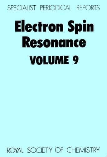 Electron Spin Resonance Volume 9