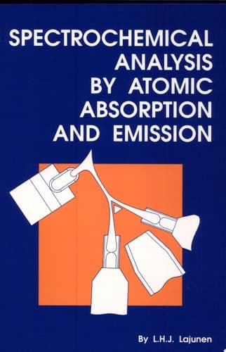 Spectrochemical Analysis by Atomic Absorption and Emission