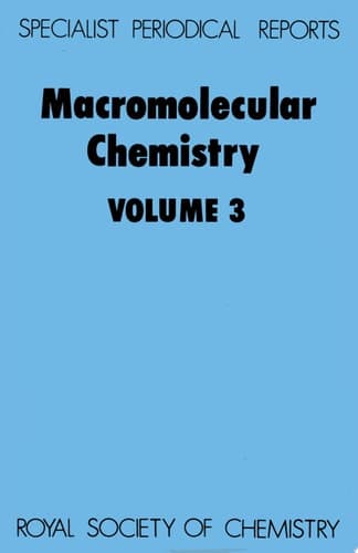 Macromolecular Chemistry Volume 3