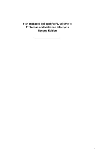 Fish Diseases and Disorders