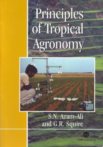 Principles of Tropical Agronomy