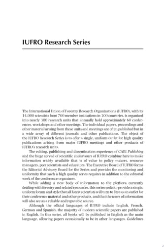 Forest History International Studies on Socio-economic and Forest Ecosystem Change : Report No. 2 of the IUFRO Task Force on Environmental Change