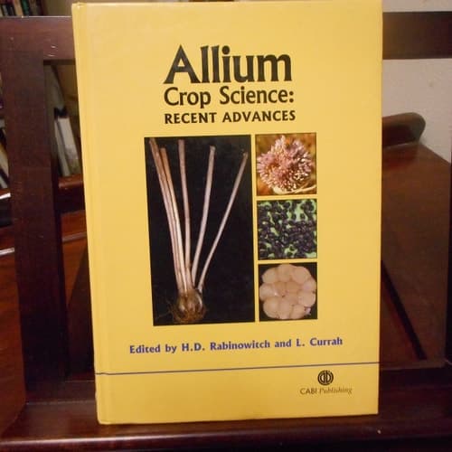 Allium Crop Science Recent Advances