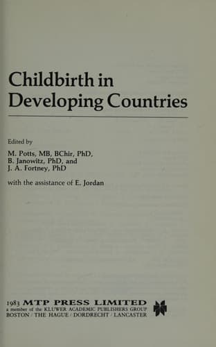 Childbirth in Developing Countries