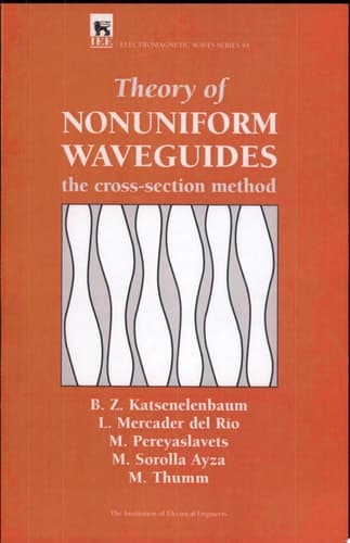 Theory of Nonuniform Waveguides The Cross-section Method