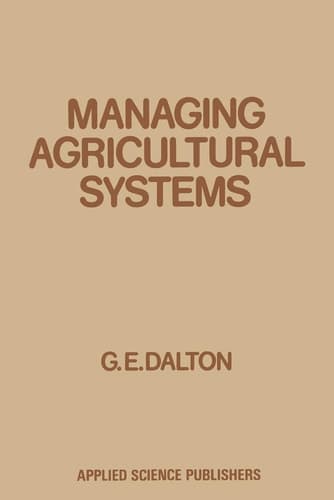 Managing Agricultural Systems