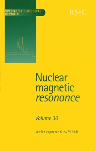 Nuclear Magnetic Resonance Volume 30
