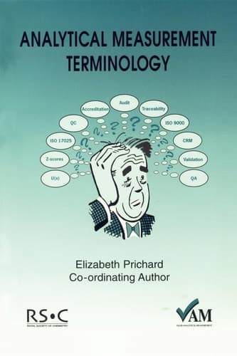 Analytical Measurement Terminology Handbook of Terms Used in Quality Assurance of Analytical Measurement
