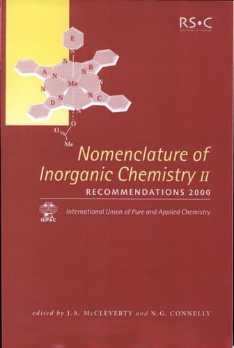 Nomenclature of Inorganic Chemistry II Recommendations 2000