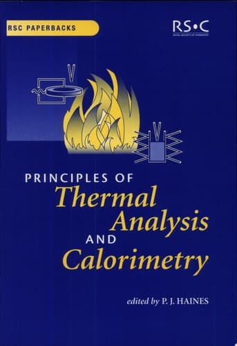 Principles of Thermal Analysis and Calorimetry