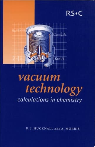 Vacuum Technology Calculations in Chemistry
