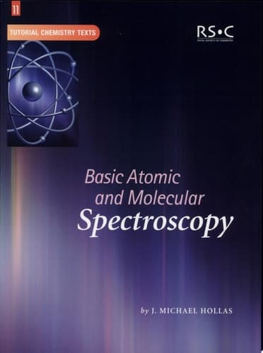 Basic Atomic and Molecular Spectroscopy