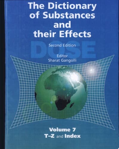 The Dictionary of Substances and Their Effects
