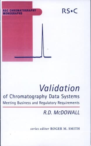 Validation of Chromatography Data Systems Meeting Business and Regulatory Requirements