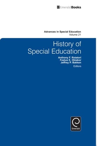 History of Special Education