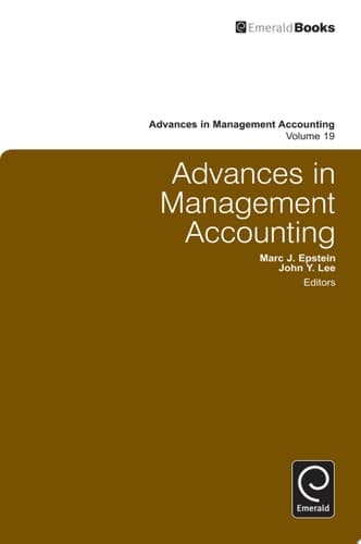 Advances in Management Accounting