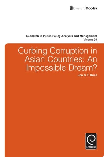 Curbing Corruption in Asian Countries An Impossible Dream?