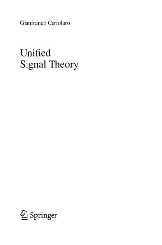 Unified Signal Theory
