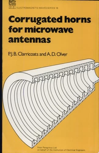 Corrugated Horns for Microwave Antennas