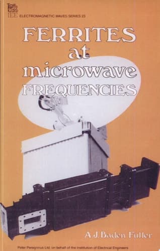 Ferrites at Microwave Frequencies