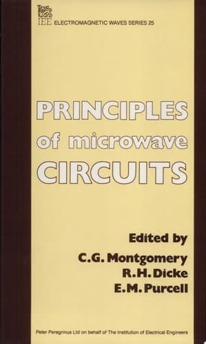 Principles of Microwave Circuits