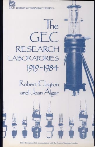 The GEC Research Laboratories, 1919-1984