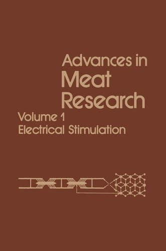 Advances in Meat Research Volume 1 Electrical Stimulation