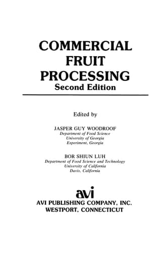 Commercial Fruit Processing