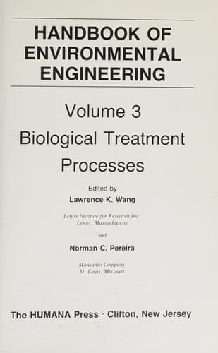 Biological Treatment Processes Volume 3