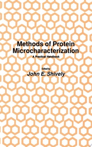 Methods of Protein Microcharacterization A Practical Handbook