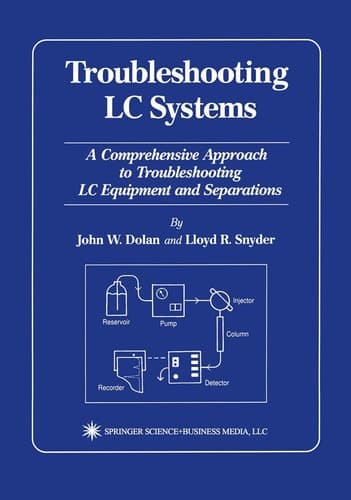 Troubleshooting LC Systems A Comprehensive Approach to Troubleshooting LC Equipment and Separations