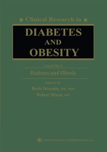 Clinical Research in Diabetes and Obesity, Volume 2 Diabetes and Obesity