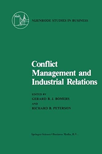 Conflict Management and Industrial Relations (Nijenrode Studies in Business)