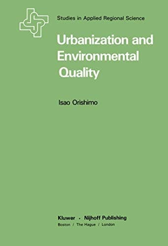 Urbanization and Environmental Quality (Studies in Applied Regional Science)