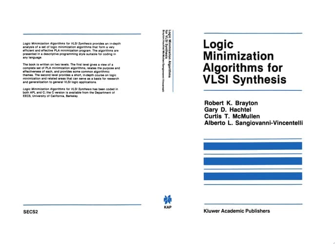 Logic Minimization Algorithms for VLSI Synthesis